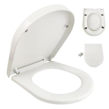 Imagem de Assento Sanitario Soft Close Tampa de Vaso Sem Ruido Fechamento Suave 