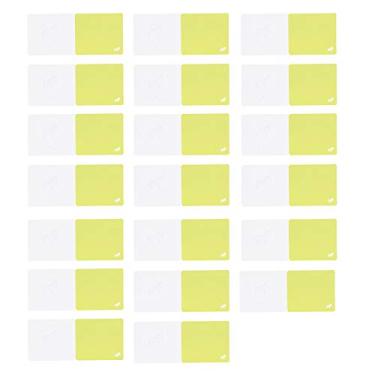 Imagem de Cartões Única Cor 20 Pcs Em Branco Interior Incentivo Cartões de Amizade Inspirados 20 x 8.5 cm Acessórios de Presente de Papelão (pônei ciano)