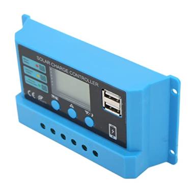 Imagem de Acouto Controlador de Painel Solar 12V 24V Com Display LCD, Regulador Fotovoltaico 30A e Conectores Fáceis para Gerenciamento Eficiente de Energia (10A)