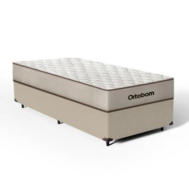 Imagem de Cama Box com Colchão de Espuma D60 Ortobom Force Dream Solteiro 88cm