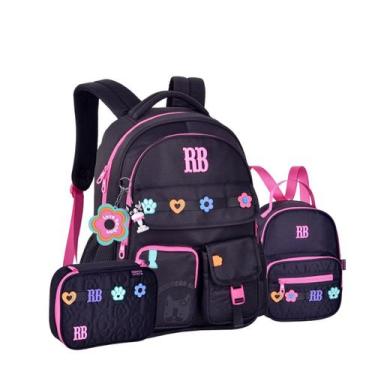Imagem de Mochila Costas Rebecca Bonbon Lancheira Estojo Box Meninas - Clio Styl