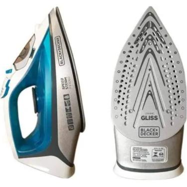 Imagem de Ferro De Passar A Vapor Black E Decker 2000W Branco/Blue 220V