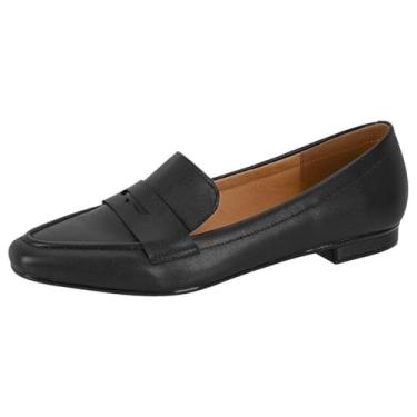 Imagem de Mocassim Feminino Loafer Pelica Preto Vizzano 1351.105