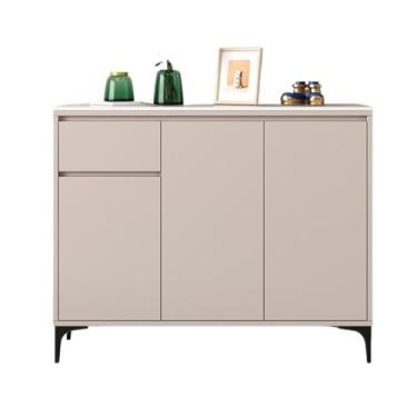 Imagem de PPALORTEX Sapateira grande armário de sapatos com portas de entrada armário de armazenamento de sapatos organizador independente para corredor, sala de estar, armário de prateleira de sapatos de pinho