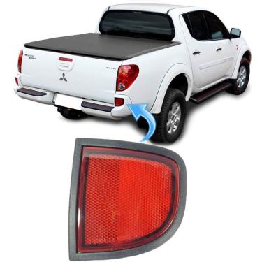 Imagem de Defletor Traseiro Mitsubishi L200 Triton Ld  Olho De Gato 