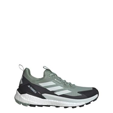 Imagem de adidas Tênis masculino Grand Court Alpha para caminhada - Verde, Verde prata/jade cristal/carbono, 40