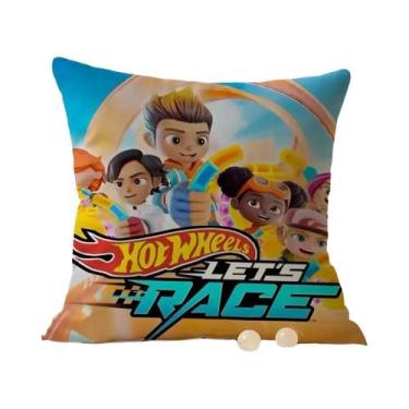 Imagem de Capa De Almofada Hot Wheels Racing Com Estampa De Padrão, Capa De Almo