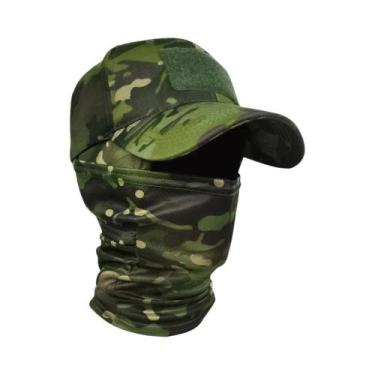 Imagem de Boné De Beisebol Camuflado Respirável Com Proteção Solar Para Pesca, C