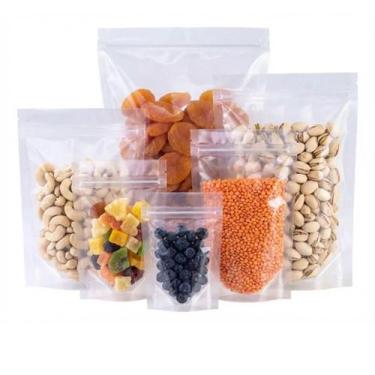Imagem de Saco Zip Lock Poolsy Stand Up Pouch Transparente 100unidades Escolha o