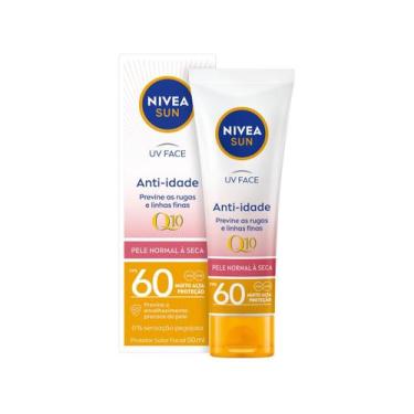 Imagem de NIVEA SUN Protetor Solar UV Face Q10 Anti-Idade FPS 60, Todos os tipos