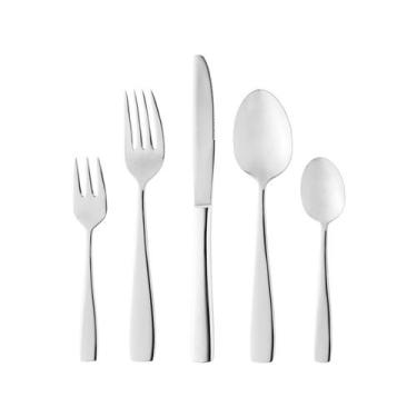 Imagem de Faqueiro 30 Peças Aço Inox Pisa Wolff, Inox, 30 peças