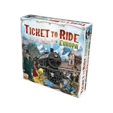 Imagem de Ticket to Ride Europa Jogo de Tabuleiro Asmodee Galápagos - Galápagos 