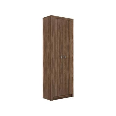 Imagem de Armário para Escritório Multiuso com 2 Portas 60x171,5cm Nogal - Tecno