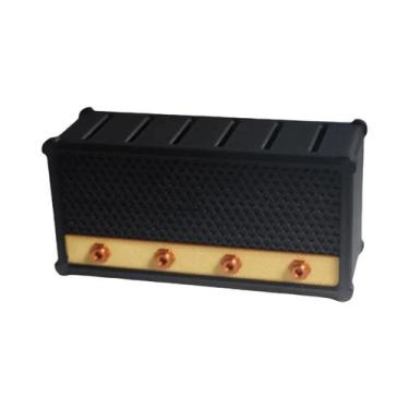 Imagem de Caixa Para Guardar Palhetas De Guitarra, Estilo Amplificador, Para Ama