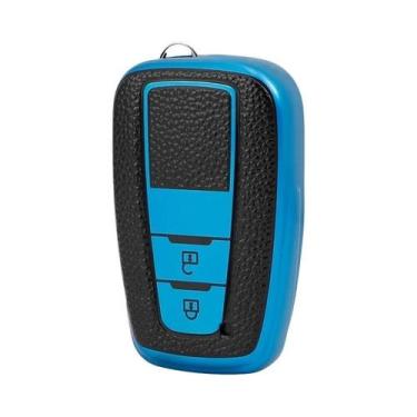 Imagem de Capa De Chave De Carro Em Couro TPU Para Toyota Prius Camry Corolla RA