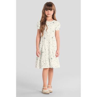 Imagem de Vestido infantil menina texturizado Mundi