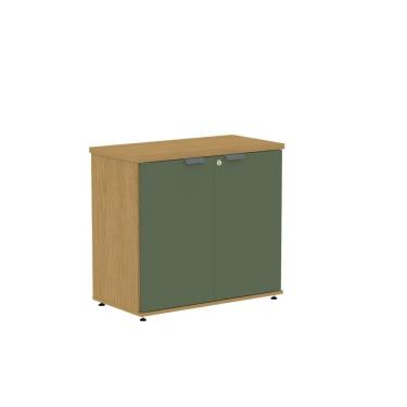 Imagem de Armário Baixo para Escritório com 2 Portas P25 Samba/Salvia