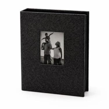 Imagem de Álbum De Fotos Capa Rígida Sintética texturizado 100 Fotos - Square Ce