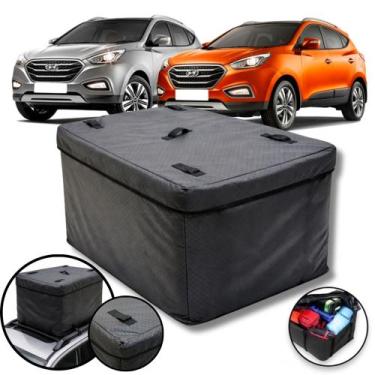 Imagem de Bolsa Bagageiro Teto Maleiro Impermeável Grande Hyundai IX35 - BR18