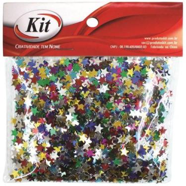 Imagem de Lantejoula Especial Estrelinha Metálica (S) 25G - KIT