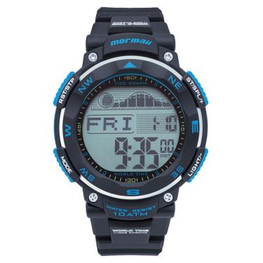 Imagem de Relógio MORMAII masculino digital tábua de maré MOMD14339A/8A