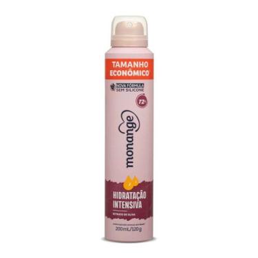 Imagem de Desodorante Aerosol Antitranspirante Monange Hidratação Intensiva 72h 