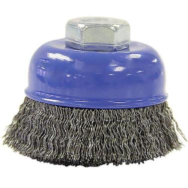 Imagem de Escova de aço tipo copo ondulada 60 x 14 mm - Norton