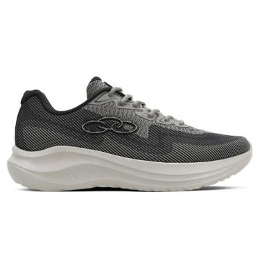 Imagem de Tênis Masculino Olympikus Sagaz Cinza/Preto, Preto, 43