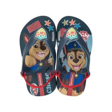 Imagem de Chinelo Bebê Patrulha Canina Friends Ipanema 27296, Azul escuro, 19