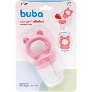 Imagem de Porta Frutinhas Em Silicone Ursinho Rosa Buba - 18853