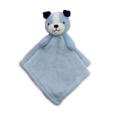 Imagem de Naninha de bebe Bichinhos Camesa 35 cm x 35 cm 240g/m², Cachorro