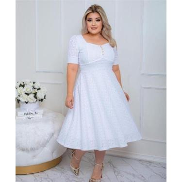 Imagem de Vestido Feminino Godê Moda Evangélica Festa Casamento - LIMA FASHION, 
