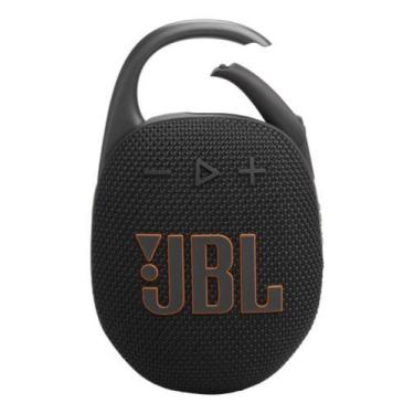 Imagem de Caixa De Som Ultraportátil À Prova D'água Jbl Clip 5 Cor Preto 220v