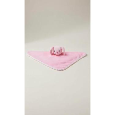 Imagem de Naninha Bebê Coelhinho Rosa Paninho 2cm x 36cm - Congratulations Store