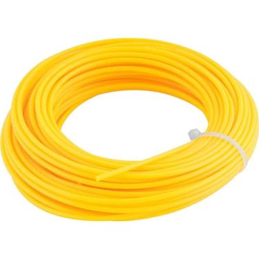 Imagem de Fio de Nylon para Roçadeira 3373200015 Perfil Redondo Alta Resistência Amarelo Vonder