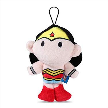 Imagem de DC Comics Brinquedo de pelúcia da Mulher Maravilha | Brinquedos de cachorro de pelúcia com barulho, ótimo para todos os cães | Brinquedos divertidos e adoráveis de super-heróis para cestas de brinquedo, jumbo – 30 cm