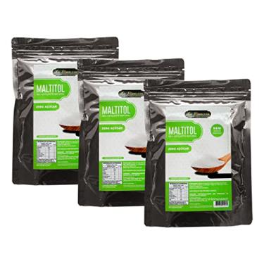 Imagem de Kit 3 Maltitol Adoçante Natural Sem Açúcar La Pianezza 1kg