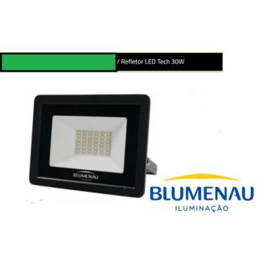 Imagem de Refletor Led 30W Verde Ip65 - Blumenau - Blumenau Iluminação