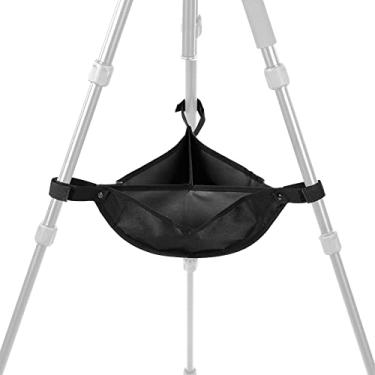 Imagem de Saco de pedra de tripé Selens preto, universal, resistente, durável, com suporte de tripé, estabilizador de pedra, sacola de areia para fotografia acessória