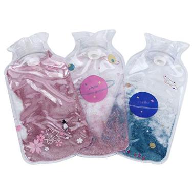 Imagem de Bolsa de ¨¢gua Quente 6 pe?as Mini Desenhos Animados Garrafa de ¨¢gua Quente Bonita Bolsa de ¨¢gua Quente Port¨¢til ¨¤ Prova de Vazamento de PVC Mantendo Quente no Inverno, Bolsa de ¡§¡égua Quente Garra