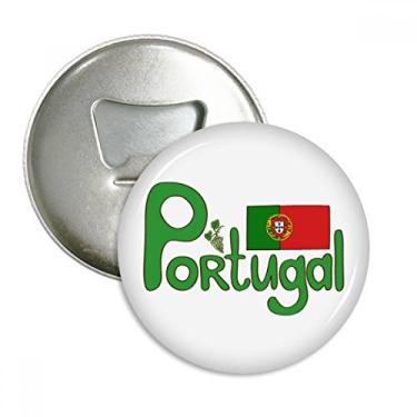 Imagem de Bandeira nacional de Portugal, abridor de garrafas, ímã de geladeira, emblema multifuncional