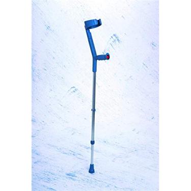 Imagem de Dilepé Muletas Canadenses Articuladas Ajustáveis Até 130 Kg Azul