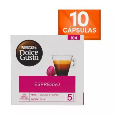 Imagem de Cápsula Nescafé Dolce Gusto Café Espresso 10 Un - Nestlé
