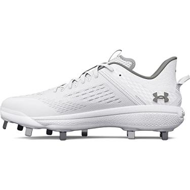 Imagem de Under Armour Tênis masculino Yard Low Mt Baseball Cleat, Branco, 48