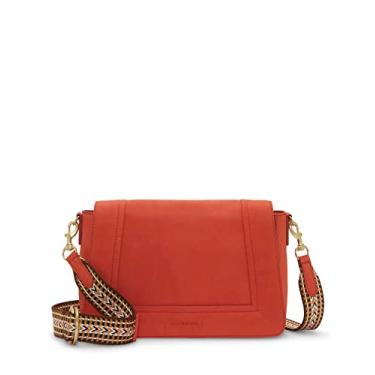 Imagem de Lucky Brand Bolsa tiracolo Mara feminina, Bolsa tiracolo vermelha aurora, One Size