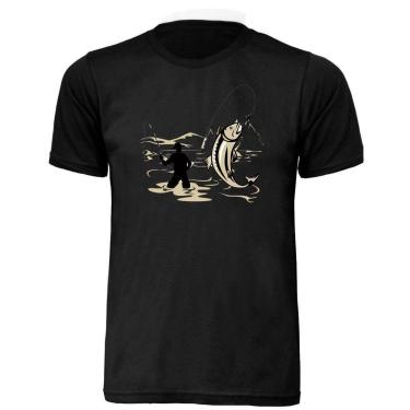 Imagem de Camisa T-shirt Pescaria 4 Unissex Infantil-Unissex