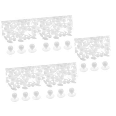 Imagem de Operitacx 500 Peças botões de uniforme de chef botões de costura terno jogo de costura com botões paletó para homens blusa preta botões de roupas DIY botões de bricolage o circulo smoking