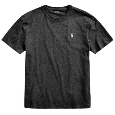 Imagem de Polo Ralph Lauren Camiseta masculina de manga curta, Ralph Lauren, mármore preto mesclado, XXG