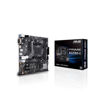 Imagem de Placa mae asus amd (AM4) micro atx DDR4 prime A520M-E - 90MB1510-C1BAY0