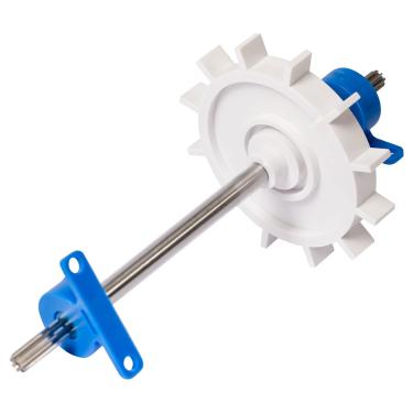 Imagem de MAKHOON 1 eixo de transmissão + 2 rolamentos de turbina para limpador 180/280 C80 C86 EC80 EC86